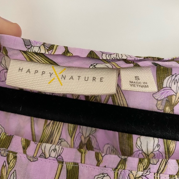 Happy X Nature Kate Hudson Luna Purple Floral Dress, size small. - Picture 3 of 7